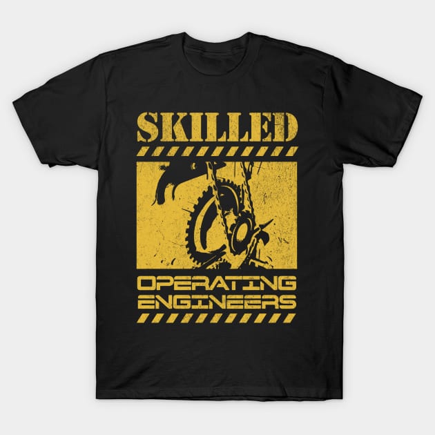 Operating Engineers T-Shirt by TayaDesign